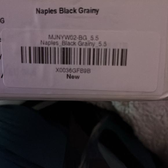 MJNY Black Loafers Women SZ 5.5M - Picture 4 of 4